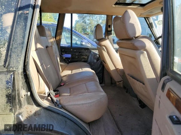 1992 Land Rover Range Rover with VIN SALHV1249NA616204, listed as a Copart auction lot 44428375 with 174,019 mi miles and Salvage Title. Bid and sale history available at DreamBid. Image 10.