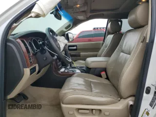 2008 Toyota Sequoia Platinum with VIN 5TDZY67A18S013172, listed as a Copart auction lot 44374215 with 260,701 mi miles and Salvage Title. Bid and sale history available at carsss.com. Image 7.