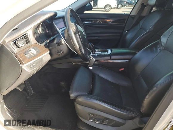 2009 BMW 7 Series 750Li with VIN WBAKB835X9CY57590, listed as a Copart auction lot 48168855 with 131,929 mi miles and Salvage title. Bid and sale history available at DreamBid. Image 7.