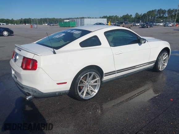 2010 Ford Mustang V6 with VIN 1ZVBP8AN5A5131407, listed as a IAAI auction lot 42168094 with 231,547 mi miles and . Bid and sale history available at DreamBid. Image 4.