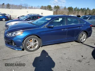 2018 Hyundai Sonata SEL with VIN 5NPE34AF8JH665109, listed as a Copart auction lot 55112215 with 70,569 mi miles and Non Repairable. Bid and sale history available at carsss.com. Image 1.
