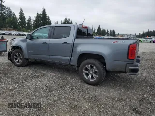 2020 Chevrolet Colorado 4WD Z71 with VIN 1GCGTDEN3L1107995, listed as a Copart auction lot 59620955 with 81,868 mi miles and Salvage title. Bid and sale history available at DreamBid. Image 2.
