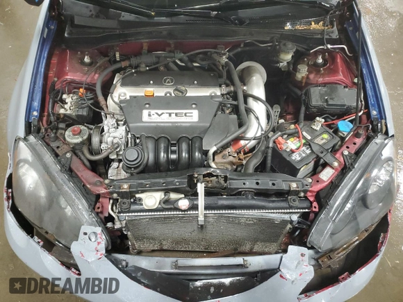 2003 Acura RSX with VIN JH4DC53803C005885, listed as a Copart auction lot 44581375 with 194,979 mi miles and Salvage Title. Bid and sale history available at carsss.com. Image 11.