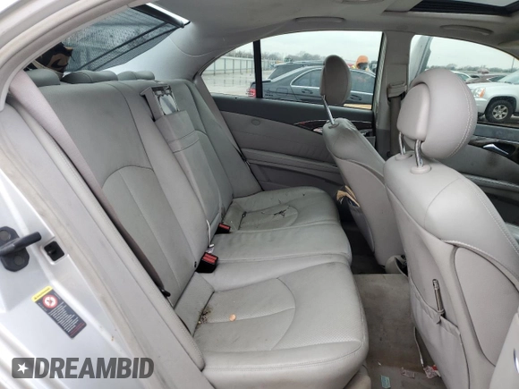 2003 Mercedes-Benz E-Class 5.0L with VIN WDBUF70J53A256617, listed as a Copart auction lot 88287915 with 0 mi miles and Clean Title. Bid and sale history available at carsss.com. Image 10.