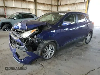 2013 Hyundai Tucson GLS with VIN KM8JU3AC7DU617117, listed as a Copart auction lot 52475635 with 115,847 mi miles and Salvage Title. Bid and sale history available at carsss.com. Image 1.