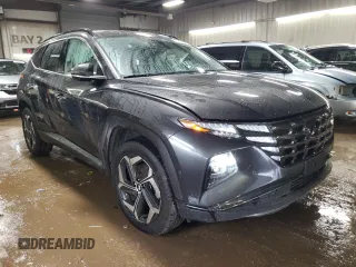 2023 Hyundai Tucson Limited with VIN 5NMJECAE9PH251420, listed as a Copart auction lot 47364105 with 32,728 mi miles and Salvage Title. Bid and sale history available at DreamBid. Image 4.