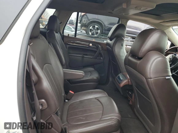 2014 Buick Enclave Premium with VIN 5GAKVCKD4EJ112251, listed as a Copart auction lot 45317405 with Not Provided miles and Salvage Title. Bid and sale history available at DreamBid. Image 12.