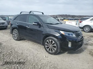 2015 Kia Sorento SX with VIN 5XYKW4A72FG549051, listed as a Copart auction lot 41840155 with 125,021 mi miles and Salvage Title. Bid and sale history available at carsss.com. Image 4.