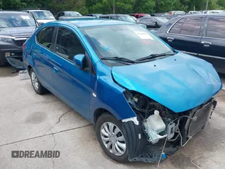 2017 Mitsubishi Mirage G4 ES with VIN ML32F3FJ5HHF07228, listed as a IAAI auction lot 42100048 with 149,303 mi miles. Bid and sale history available at carsss.com. Image 1.