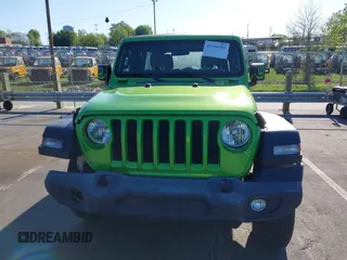 2018 Jeep Wrangler Unlimited Sport S z VIN 1C4HJXDG8JW287876, wystawiony jako IAAI lot #41990385 z przebiegiem 43 420 mil mil oraz . Historia ofert i sprzedaży dostępna na DreamBid. Obrazek 12.