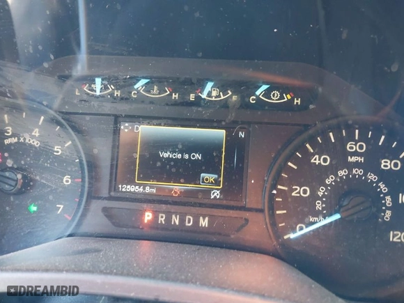 2018 Ford F-150 XL with VIN 1FTEW1CP0JFB02822, listed as a IAAI auction lot 41259871 with 125,954 mi miles. Bid and sale history available at carsss.com. Image 7.
