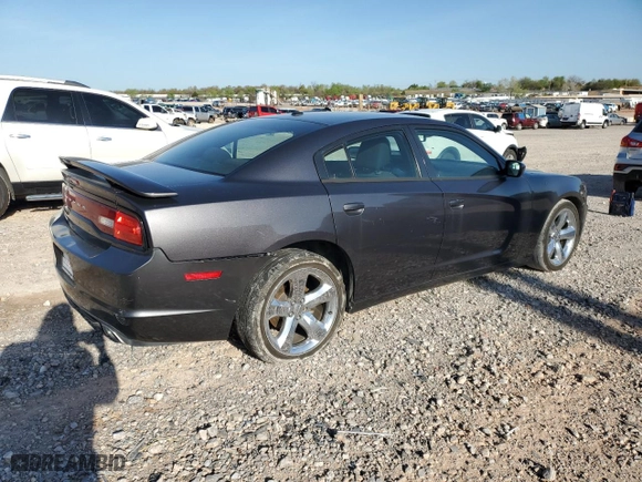 2013 Dodge Charger SXT Plus with VIN 2C3CDXHGXDH655123, listed as a Copart auction lot 52442665 with 116,093 mi miles and Salvage Title. Bid and sale history available at carsss.com. Image 3.