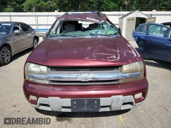 2005 Chevrolet TrailBlazer LS with VIN 1GNES16S256108937, listed as a Copart auction lot 66081104 with Not Provided miles and Non Repairable. Bid and sale history available at DreamBid. Image 5.