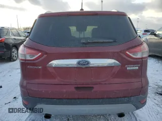 2016 Ford Escape Titanium with VIN 1FMCU0JX8GUB35321, listed as a Copart auction lot 87167904 with 57,030 mi miles and Clean Title. Bid and sale history available at carsss.com. Image 6.