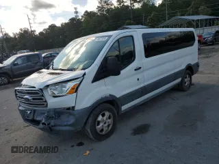 2017 Ford Transit XL with VIN 1FBZX2YM9HKA63396, listed as a Copart auction lot 58976585 with 123,213 mi miles and Salvage title. Bid and sale history available at DreamBid. Image 1.