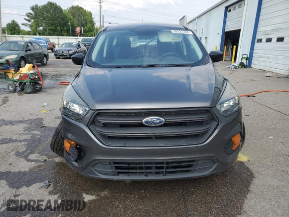 2018 Ford Escape S with VIN 1FMCU0F7XJUB19508, listed as a Copart auction lot 59222395 with Not provided miles and Salvage title. Bid and sale history available at DreamBid. Image 5.