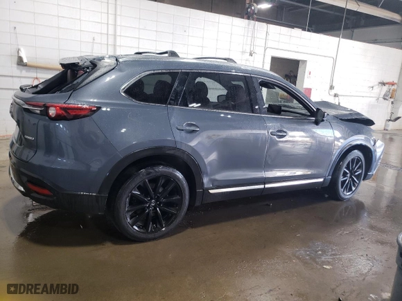2021 Mazda CX-9 Grand Touring with VIN JM3TCBDY0M0535410, listed as a Copart auction lot 46984445 with 124,718 mi miles and Salvage Title. Bid and sale history available at carsss.com. Image 3.