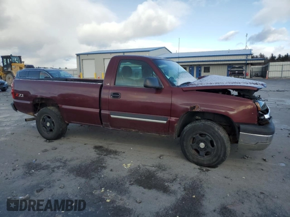 2003 Chevrolet Silverado 1500 LS with VIN 1GCEK14T53Z258993, listed as a Copart auction lot 83234444 with Not Provided miles and Salvage Title. Bid and sale history available at DreamBid. Image 4.