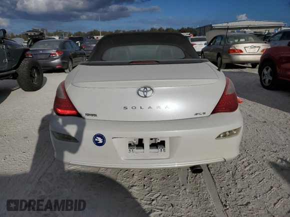 2008 Toyota Solara SE with VIN 4T1FA38P88U138816, listed as a Copart auction lot 76708524 with Not Provided miles and Salvage Title. Bid and sale history available at DreamBid. Image 6.