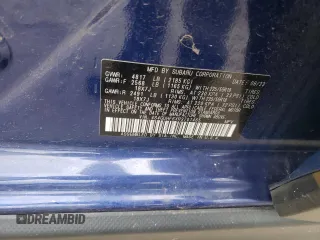 2024 Subaru Crosstrek Special Sports with VIN 4S4GUHF6XR3707465, listed as a Copart auction lot 54934225 with 19,625 mi miles and Salvage title. Bid and sale history available at DreamBid. Image 14.