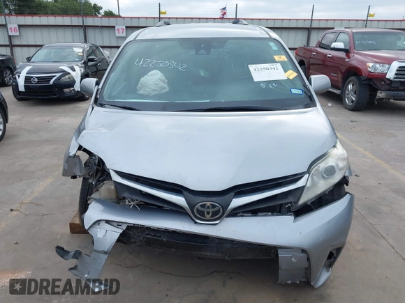 2018 Toyota Sienna LE Auto Access Seat with VIN 5TDKZ3DC3JS917131, listed as a IAAI auction lot 42250342 with 174,159 mi miles and . Bid and sale history available at DreamBid. Image 13.