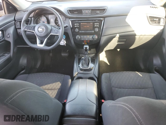 2017 Nissan Rogue SV with VIN 5N1AT2MT1HC890705, listed as a Copart auction lot 44070595 with 89,411 mi miles and Salvage Title. Bid and sale history available at carsss.com. Image 8.