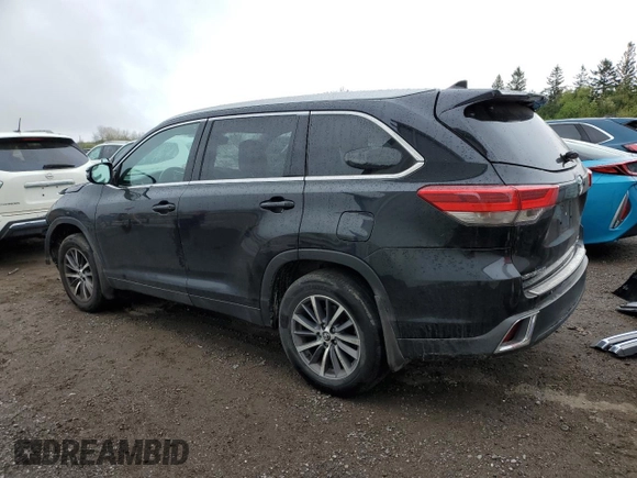 2019 Toyota Highlander SE z VIN 5TDJZRFH7KS598809, wystawiony jako Copart lot #56323355 z przebiegiem 275 728 mil mil oraz Szkoda całkowita • Salvage title. Historia ofert i sprzedaży dostępna na DreamBid. Obrazek 2.