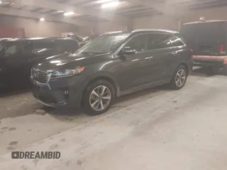 2019 Kia Sorento EX Sport V6 with VIN 5XYPH4A54KG493932, listed as a IAAI auction lot 41923939 with 119,427 mi miles. Bid and sale history available at carsss.com. Image 17.