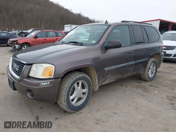 2008 GMC Envoy SLE2 with VIN 1GKDT13S482236375, listed as a IAAI auction lot 41510610 with 183,716 mi miles. Bid and sale history available at carsss.com. Image 2.