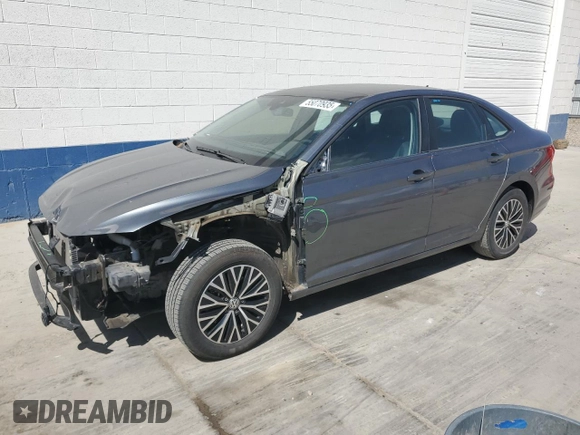 2021 Volkswagen Jetta SEL with VIN 3VWE57BU9MM077191, listed as a Copart auction lot 55070935 with 70,612 mi miles and Salvage title. Bid and sale history available at DreamBid. Image 1.