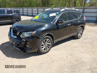2015 Nissan Rogue SV with VIN 5N1AT2MV6FC791862, listed as a IAAI auction lot 42053524 with 147,286 mi miles and . Bid and sale history available at DreamBid. Image 17.