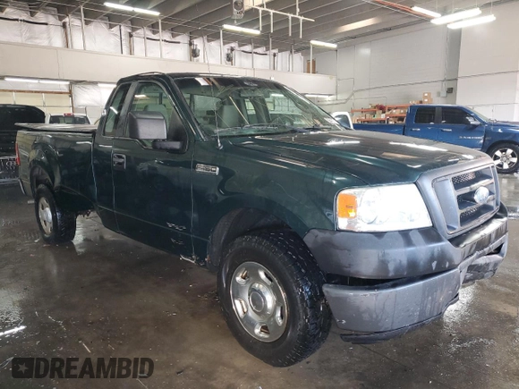 2007 Ford F-150 XL with VIN 1FTRF14VX7KB40654, listed as a Copart auction lot 89401715 with 156,196 mi miles and Clean title. Bid and sale history available at DreamBid. Image 4.