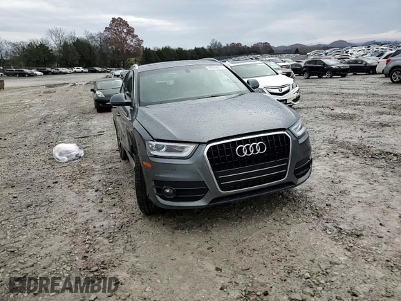 2015 Audi Q3 Premium Plus with VIN WA1BFCFSXFR008042, listed as a Copart auction lot 84424814 with 98,811 mi miles and Clean title. Bid and sale history available at DreamBid. Image 12.