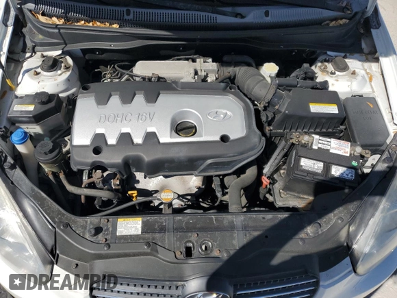 2006 Hyundai Accent GLS with VIN KMHCN46CX6U016680, listed as a Copart auction lot 48881085 with 49,262 mi miles and Salvage Title. Bid and sale history available at carsss.com. Image 11.