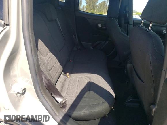 2021 Jeep Renegade Latitude with VIN ZACNJDBB5MPN15842, listed as a Copart auction lot 57616105 with 43,553 mi miles and Salvage title. Bid and sale history available at DreamBid. Image 10.