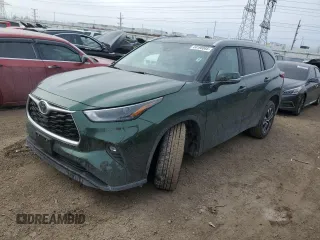2023 Toyota Highlander L with VIN 5TDKDRAH6PS500371, listed as a Copart auction lot 44198085 with 35,401 mi miles and Salvage title. Bid and sale history available at DreamBid. Image 1.