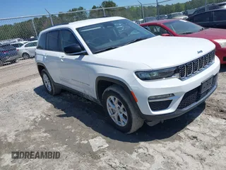2023 Jeep Grand Cherokee Limited z VIN 1C4RJHBG8PC512692, wystawiony jako IAAI lot #42016111 z przebiegiem 55 039 mil mil oraz . Historia ofert i sprzedaży dostępna na DreamBid. Obrazek 1.