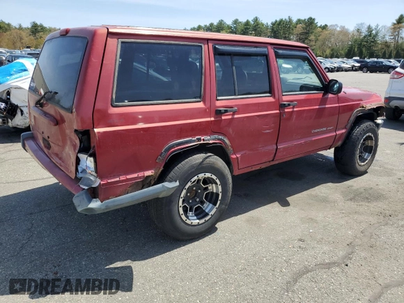 1999 Jeep Cherokee Sport z VIN 1J4FF68S7XL590900, wystawiony jako Copart lot #55098635 z przebiegiem 265 588 mil mil oraz Szkoda całkowita • Salvage title. Historia ofert i sprzedaży dostępna na DreamBid. Obrazek 3.