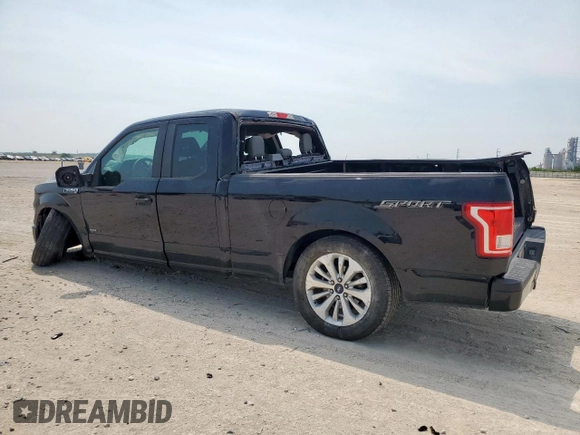 2016 Ford F-150 XL с VIN 1FTEX1CP1GKG05580, выставлен на аукционе Copart как лот 57398185 с пробегом 48 091 миль миль и Списание • Salvage title. История ставок и продаж доступна на DreamBid. Изображение 2.