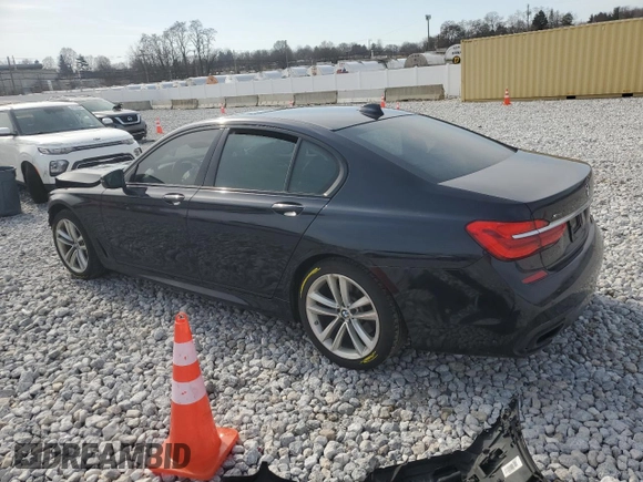 2018 BMW 7 Series 750i xDrive with VIN WBA7B0C56JG527160, listed as a Copart auction lot 44614404 with Not provided miles and . Bid and sale history available at DreamBid. Image 2.