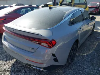 2021 Kia K5 GT-Line with VIN 5XXG64J23MG079883, listed as a IAAI auction lot 41608375 with 26,874 mi miles. Bid and sale history available at carsss.com. Image 4.