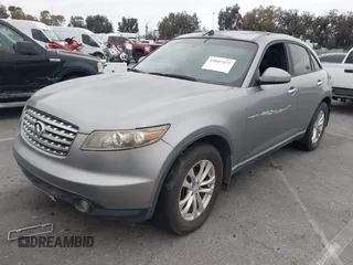 2003 Infiniti FX w/Options with VIN JNRBS08W33X402022, listed as a IAAI auction lot 42047472 with 203,438 mi miles. Bid and sale history available at carsss.com. Image 2.