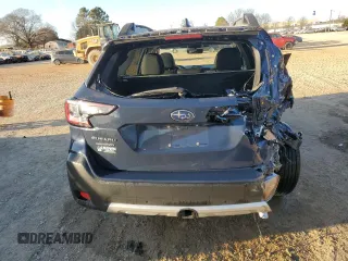 2025 Subaru Outback Limited XT with VIN 4S4BTGND2S3132467, listed as a Copart auction lot 47761945 with 3,956 mi miles and Salvage Title. Bid and sale history available at carsss.com. Image 6.
