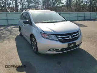2014 Honda Odyssey Touring with VIN 5FNRL5H94EB094357, listed as a Copart auction lot 53930635 with 210,448 mi miles and Salvage Title. Bid and sale history available at carsss.com. Image 14.