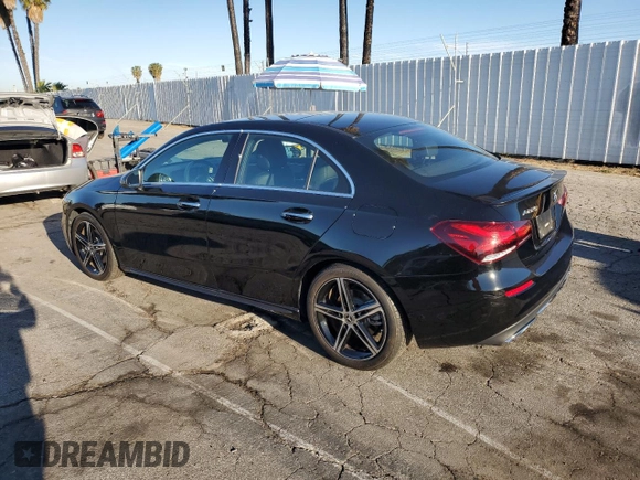 2022 Mercedes-Benz A 220 with VIN W1K3G4EB9NJ328731, listed as a Copart auction lot 48239395 with 15,268 mi miles and Salvage Title. Bid and sale history available at DreamBid. Image 2.