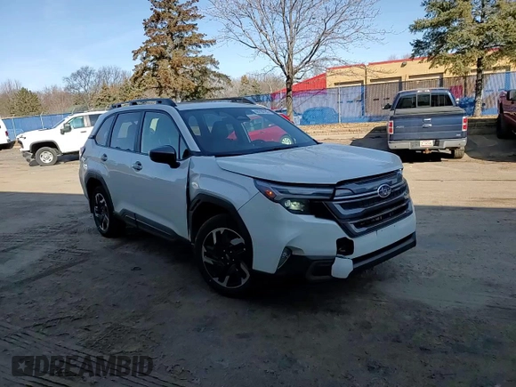 2025 Subaru Forester Limited with VIN JF2SLDNC5SH432633, listed as a Copart auction lot 48720765 with 3,779 mi miles and Salvage Title. Bid and sale history available at carsss.com. Image 11.