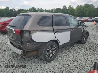 2018 Mitsubishi Outlander ES with VIN JA4AD2A30JZ026845, listed as a Copart auction lot 51948735 with 133,071 mi miles and Salvage title. Bid and sale history available at DreamBid. Image 3.