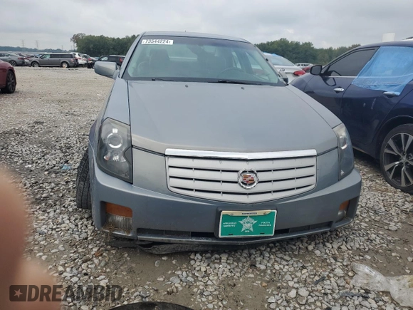 2007 Cadillac CTS with VIN 1G6DM57T570144580, listed as a Copart auction lot 73544224 with 0 mi miles and Salvage Title. Bid and sale history available at carsss.com. Image 5.
