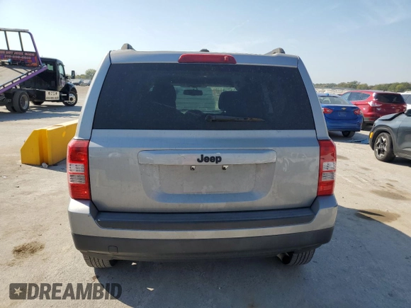 2017 Jeep Patriot Sport with VIN 1C4NJPBA6HD149986, listed as a Copart auction lot 75048654 with 117,003 mi miles and Salvage Title. Bid and sale history available at carsss.com. Image 6.