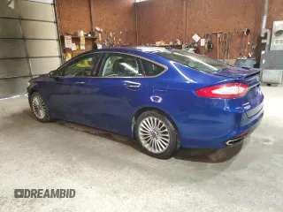 2013 Ford Fusion Titanium with VIN 3FA6P0K99DR139931, listed as a Copart auction lot 53871165 with 130,405 mi miles and Salvage Title. Bid and sale history available at carsss.com. Image 2.